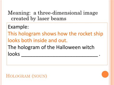 hologram meaning in tagalog examples|hologram noun .
